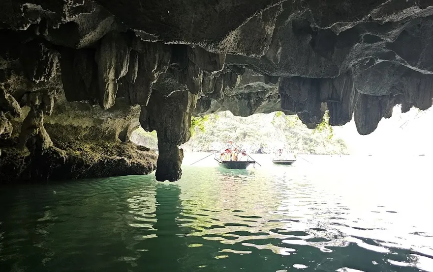 Du thuyền Scarlet Pearl 2 Hang Sáng Tối là một trong những điểm đến ưa thích trong hải trình của Scarlet Pearl Cruises