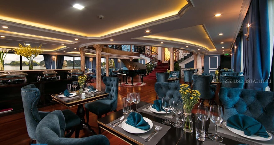 Du thuyền Le Theatre 8 Nhà hàng Le Opera trên du thuyền Le Theater