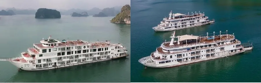 So găng giữa Ambassador I (trái) và Paradise Elegance (phải)