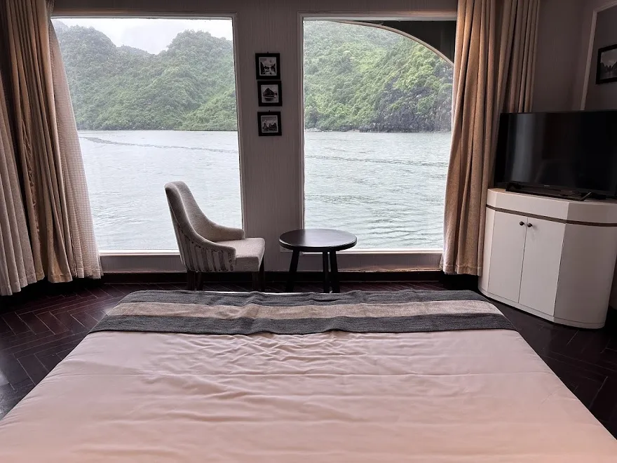 Du thuyền Era Crusie 7 Tất cả Cabin trên du thuyền Era đều có ban công và view hướng ra Vịnh