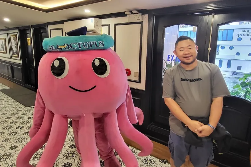 Hình ảnh con ruốc biểu tượng của Sea Octpus