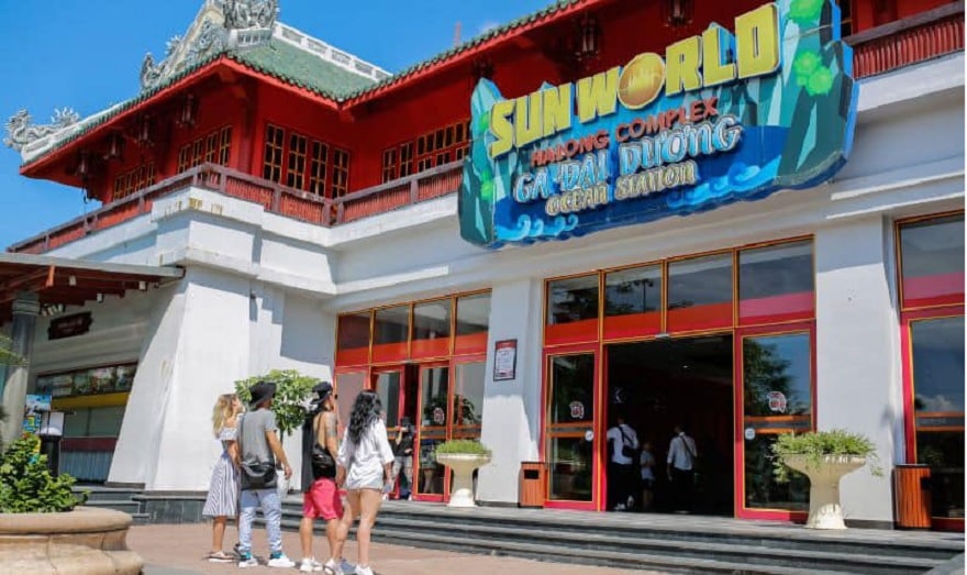 Chùa Bảo Hải Linh Thông Tự 2 Nhà ga đại dương tại sunworld Hạ Long