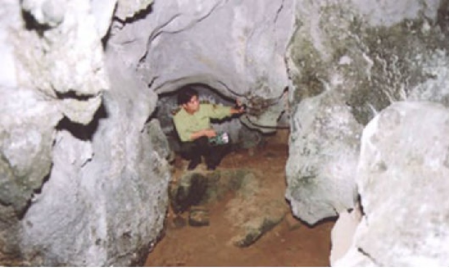 Di chỉ khảo cổ tại hang Soi Nhụ