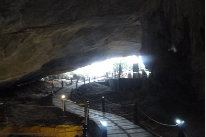 Miệng hang và đường vào trong hang