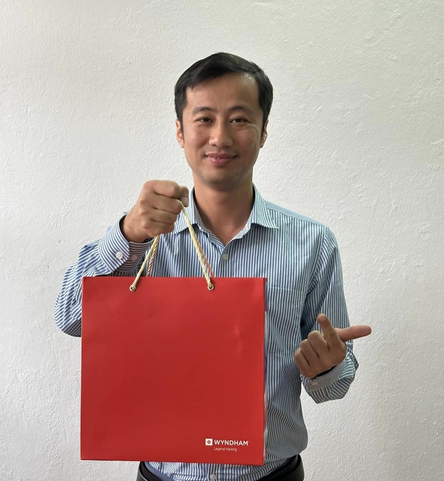 Đại diện Vdstravel ông Vũ Việt Dũng