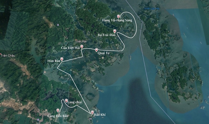 Hòn Rùa Cát Bà 2 Tuyến 2 Vịnh Lan Hạ