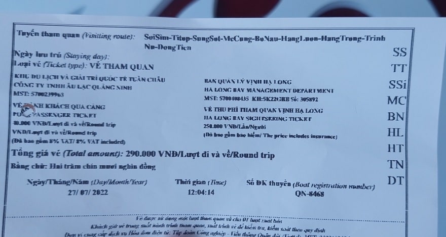 Đảo Soi Sim trên lịch trình thăm Vịnh tuyến 2