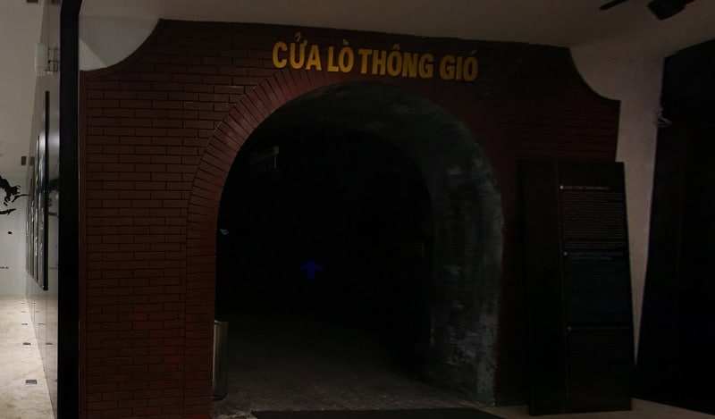 Khu mô phỏng hầm lò khai thác than 