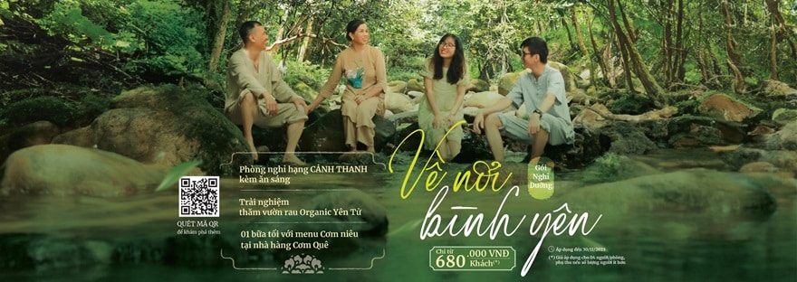 Dịch vụ lưu trú Làng Nương Yên Tử