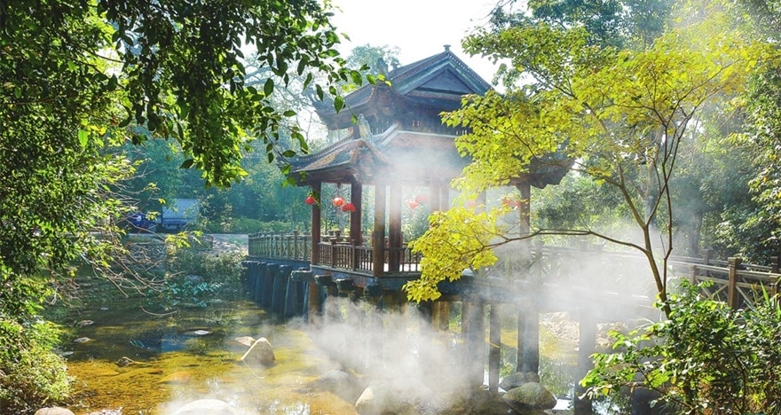 Khu vực suối Giải Oan Yên Tử