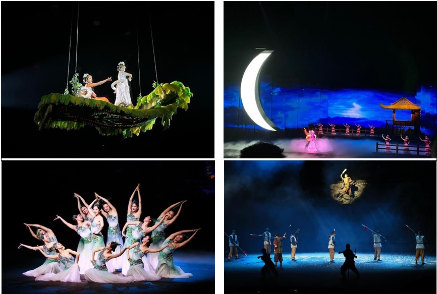 show diễn “Lệ Giang thiên cổ tình