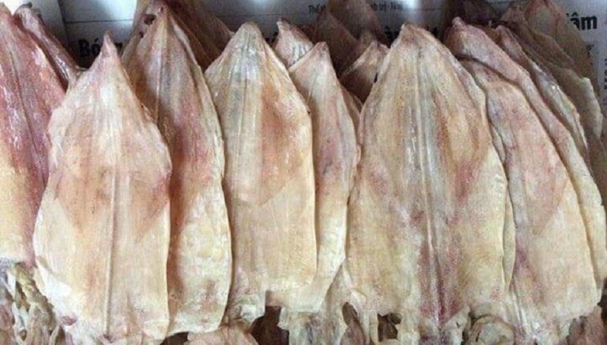 Mực khô Vân Đồn