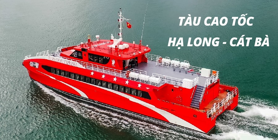 Taù cao tốc Hạ Long - Cát Bà