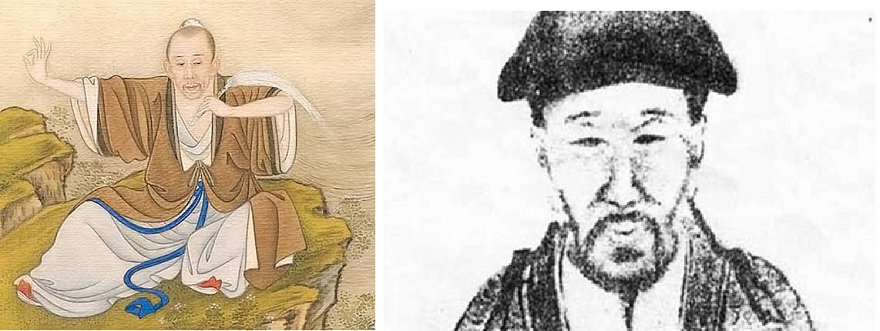 Trương Tam Phong (trái) và Trần Vương Đình (phải)