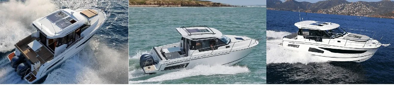 Jeanneau Merry Fisher với các mẫu 795, 895 và 1095