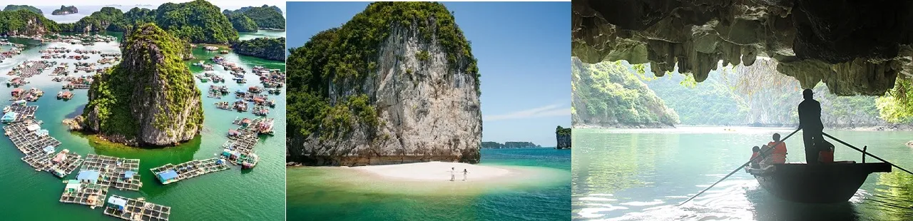 Làng Chài Cái Bèo - Ba Trái Đào và Hang Sáng Tối là 3 điểm đến nổi bật nhất của Vịnh Lan Hạ