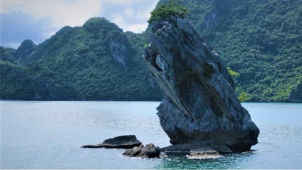 Hòn Con Cóc tại Vịnh Hạ Long