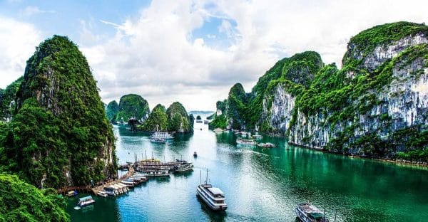 Phong cảnh làng Chài Ba Hang