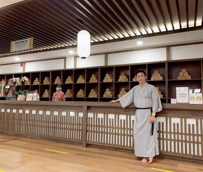 Khan tam va Yukata duoc phat mien phi tai Yoko Onsen