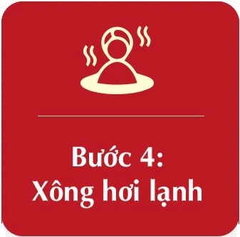Tắm Onsen bước 4